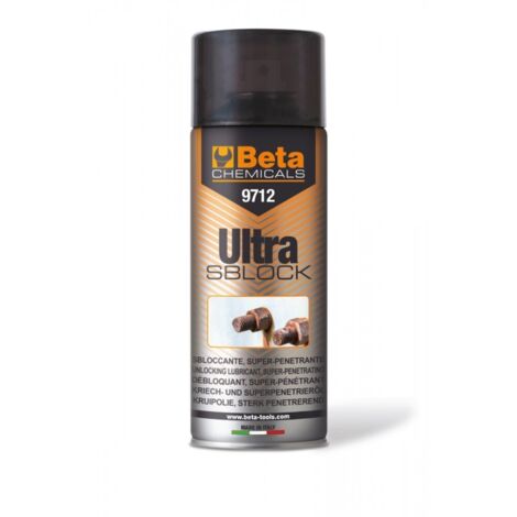 Sbloccante Spray - Beta 9712 - ULTRASBLOCK - ML 400 - OLIO SPRAY SUPER PENETRANTE