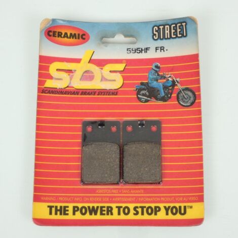 sbs Bremsbelag für Motorrad rieju 50 rs1 1992 bis 2005 av / 595hf