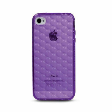 Sbs Bubble Case Smartphone Case Cover For Apple Iphone 5 5g 5s Purple