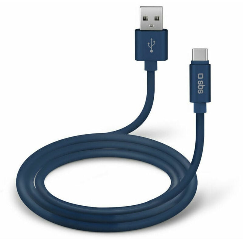 

Cable USB A 2.0 a USB C TECABLPOLOTYPECB Azul - SBS