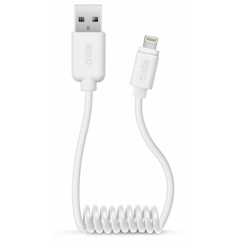 

Cable USB a Lightning ‎TECABLEUSBIP5SW 0,5 m Blanco - SBS