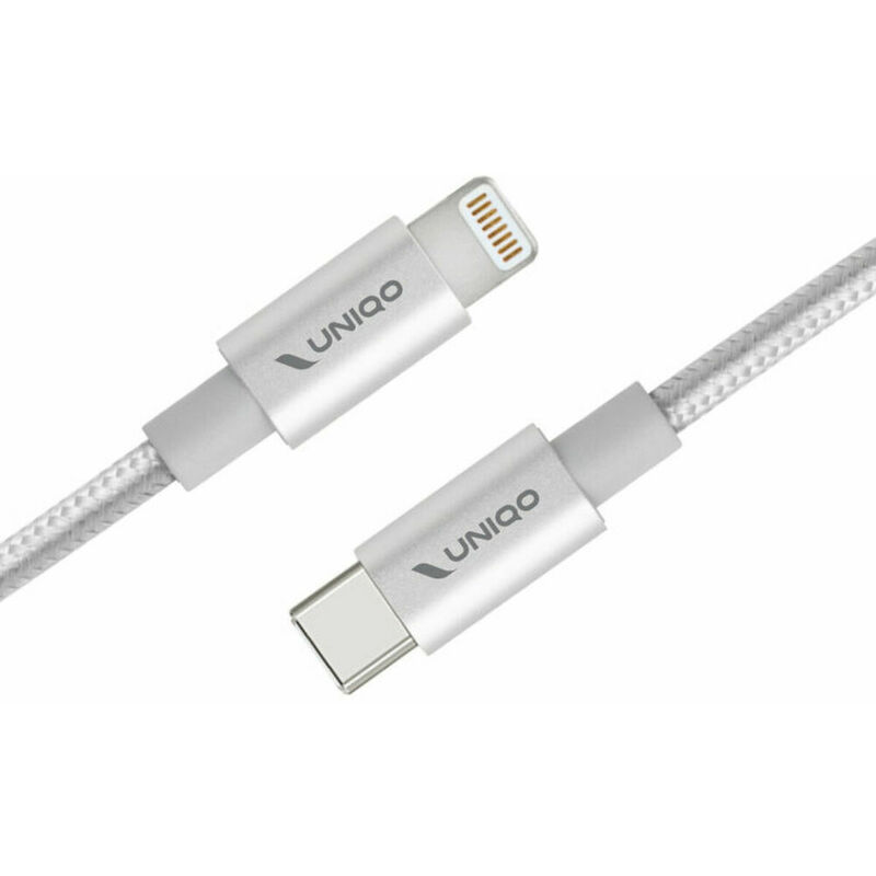 

Cable USB-C a Lightning UNIQO 1 m Blanco - SBS
