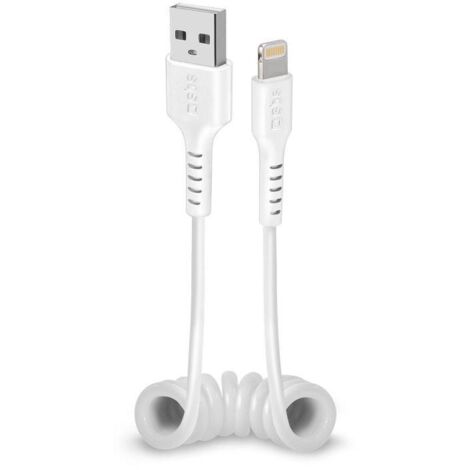 SBS Cavo Ricarica E Dati  A Spirale Allungabile Per Apple