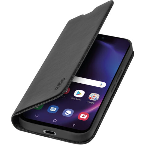 SBS TEBKLITESAS24PK coque de protection pour téléphones portables 17 cm (6.7") Étui avec portefeuille Noir