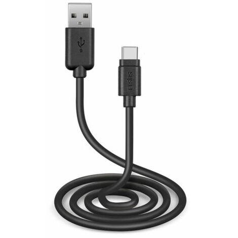 SBS TECABLETC3MTK USB Kabel USB 2.0 3 m USB A USB C Schwarz