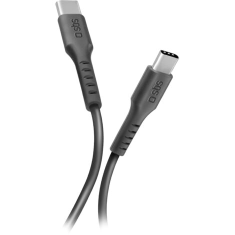 SBS TECABLETCC20K câble USB USB 2.0 1,5 m USB C Noir