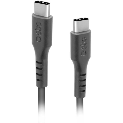 SBS TECABLETCC3M câble USB USB 2.0 3 m USB C Noir