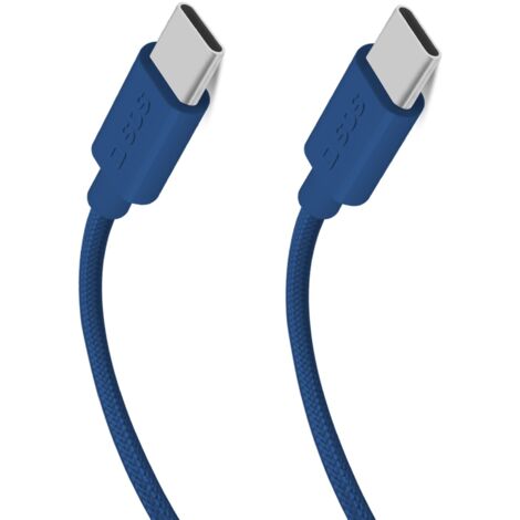SBS TECABLETISSUETCCB cavo USB USB 2.0 1,5 m USB C Blu