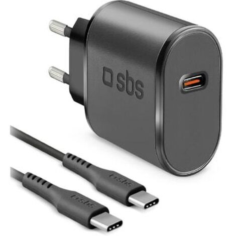 SBS TEKITTRTC15W chargeur d'appareils mobiles Universel Noir Secteur Charge rapide Intérieure