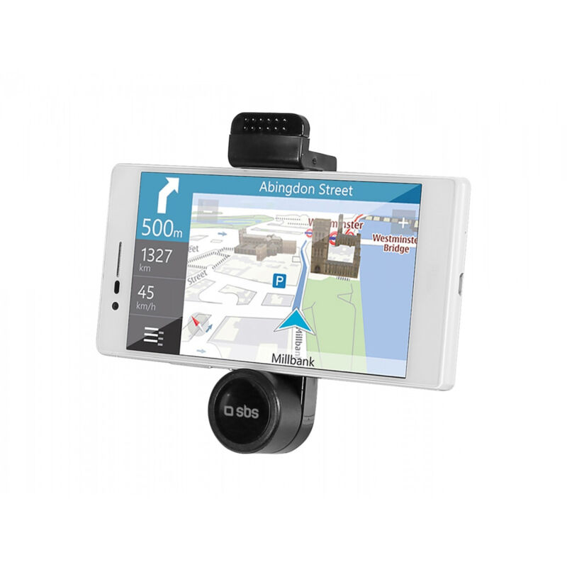 Sbs Schwarz Tesuppunivairclip Halterung Passive Halterung Handy/Smartphone