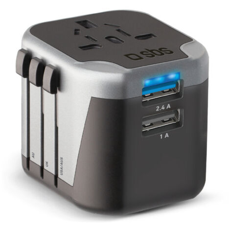 SBS Universal Travel Adapter 12W