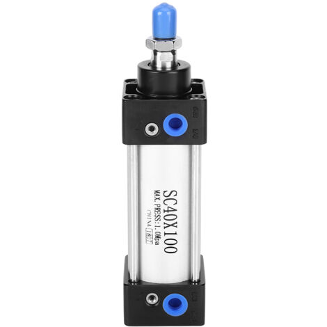 SC 40x100 doppeltwirkender Pneumatikzylinder aus Standardaluminium