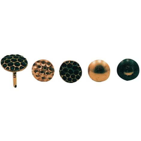SC BULLETTA TAPEZZIERE MARTELLATA BRON 10 MM 50 PZ