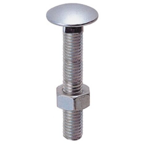 SC BULLONE C/DADO TTDQ 6X 20MM ZINCATO 20 PZ
