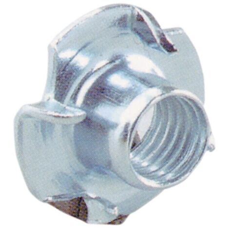 SC FONDELLO A 4 PUNTE ZINC 6MA D 16XH9 MM 10 PZ