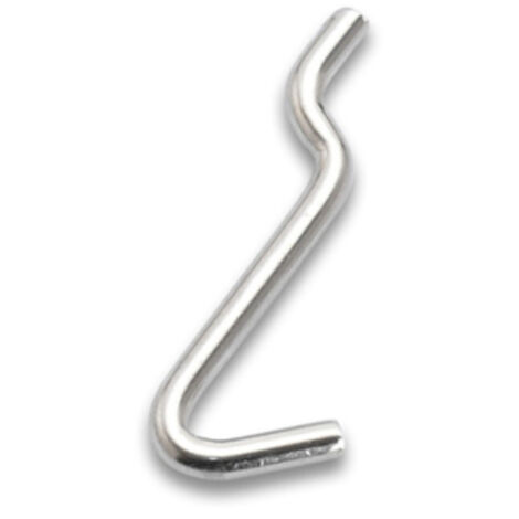 SC GANCIO PER PANNELLI FORATI FIG 2 DA 10 PZ- 5,0 pz