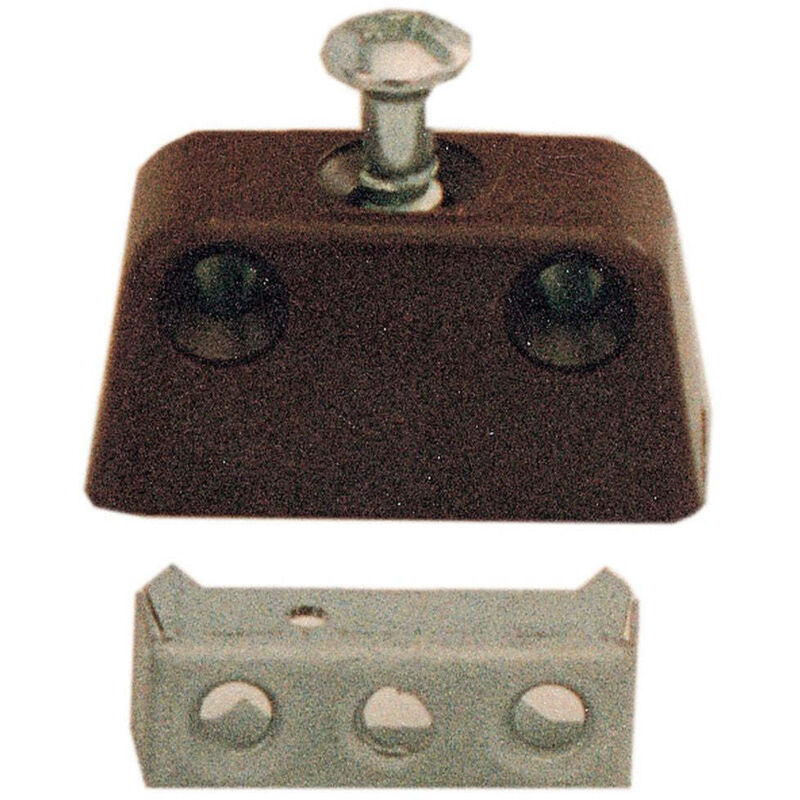 Sc giunzioni trapez. marroni c/viti (pz.4)