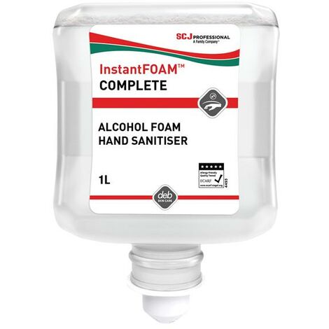 SC Johnson Professional DIS1000ML InstantFOAM Hand Sanitiser Cartridge 1 Litre