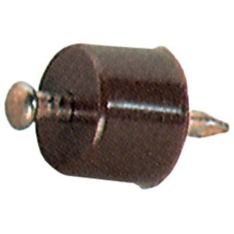 SC REGGIPIANO C/CHIODO SFILABILE MARRONE 12 PZ