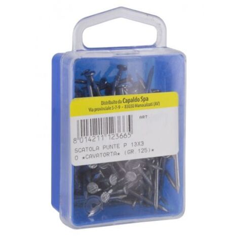 SC SCATOLA CHIODI CAMBRETTE 16X30 CAVATORTA 125 G 5 SC