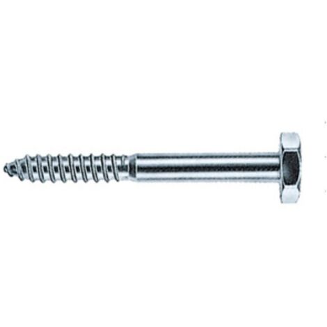 SC TIRAFONDI P/LEGNO D 8X 70 MM 20 PZ
