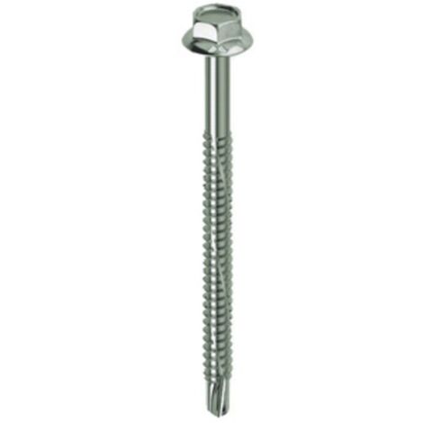 SC TIRAFONDO AUTOPERFORANTE TE 6,3X 30MM 20PZ CHROM KOVERVIT DX