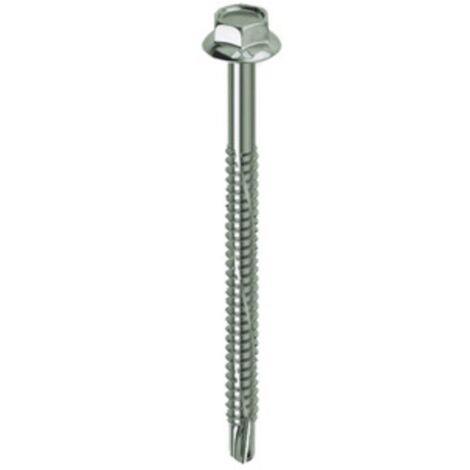 SC TIRAFONDO AUTOPERFORANTE TE 6,3X 50MM 20PZ CHROM KOVERVIT DX