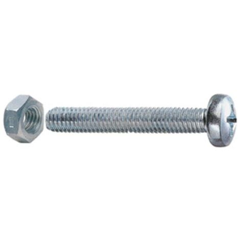 SC VITE P/FERRO TC 4X 30MM ZINC C/DADO 30 PZ