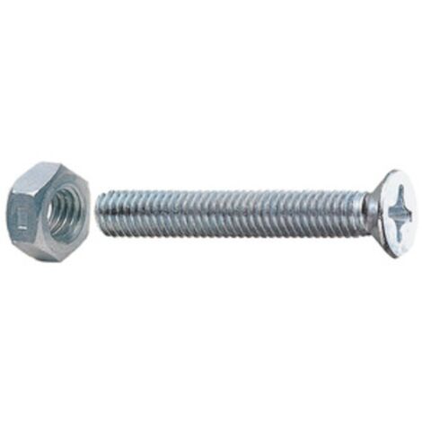 SC VITE P/FERRO TSP 4 X 40MM ZINC C/DADO 20 PZ