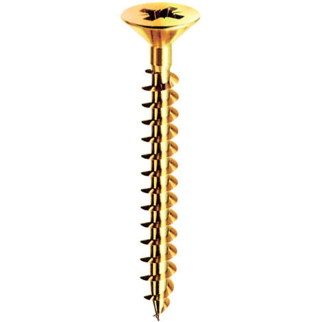 SC VITI PER LEGNO OTTONATE TP  3,5X30 (PZ. 50)- MUSTAD- 5,0 pz