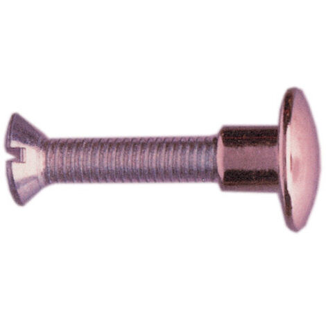 SC VITI PER SEDIA 30 MM OTTONE NICHELATO 12 PZ- 5,0 pz