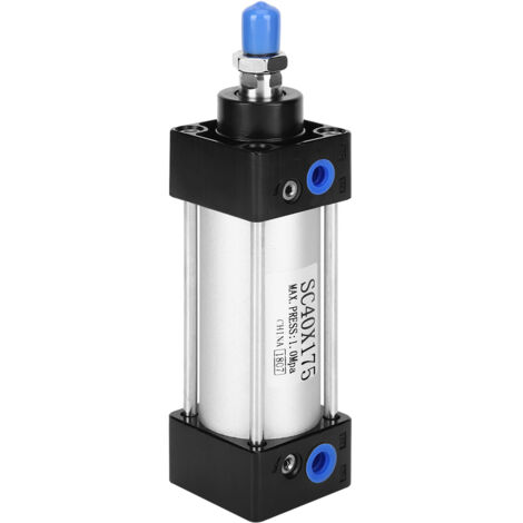 SC40x175 Doppeltwirkender Pneumatikzylinder aus Standard-Aluminiumlegierung
