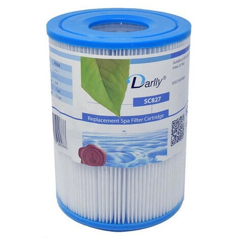 SC827 lot de 2 Filtres spa darlly (Cartouche de spa intex S1) - Darlly