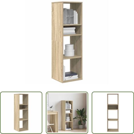 Scaffalatura per libri -  Libreria Rovere Sonoma 34x31x112 cm in Legno Multistrato