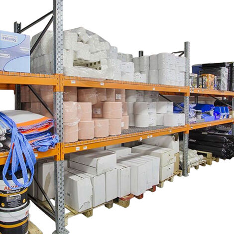 Scaffalatura per pallet 2 piani - Elemento successivo: 3000x3600x1100mm - Utilizzabile solo con un modulo di avviamento - RAYOPALP/2N/3033/S