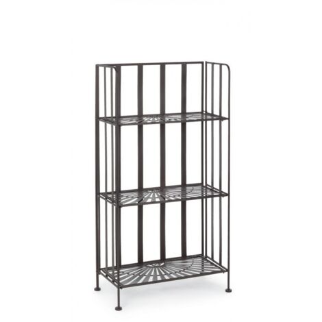 SCAFFALE 3P.CM.62X31X116H RAY MARRONE