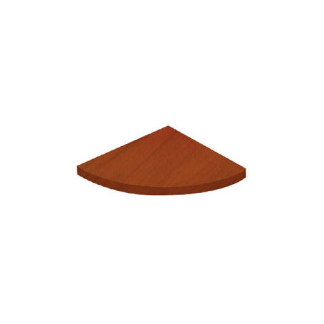 Scaffale ad angolo in legno Stile classico In truciolare Finitura Ciliegio Misure 25018250 mm Spessore ripiano: 18 mm 1 unità - Ciliegio