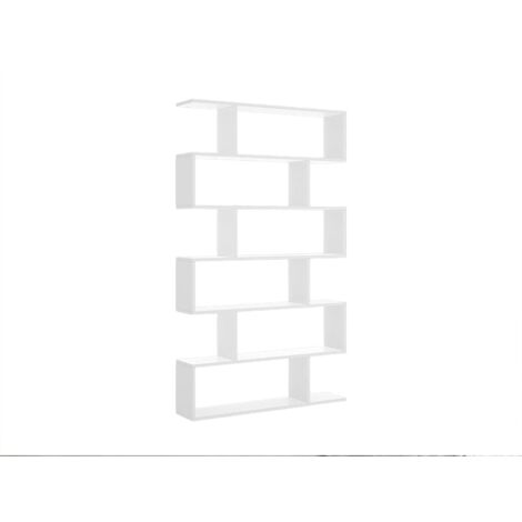 Scaffale alto bianco 6 riquadri - TOMINI