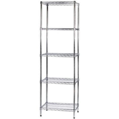 Scaffale cinque ripiani 45 x 60 H. 200
