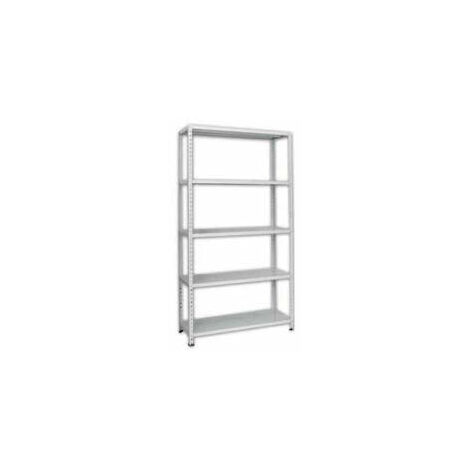 Scaffale componibile in kit unishelf 80x40 cm - angolari esterni 2 mt