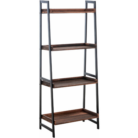 Scaffale con ripiani portaoggetti Dahn marrone