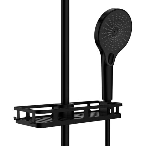 Scaffale da Bagno Wenko libertà Nero ABS