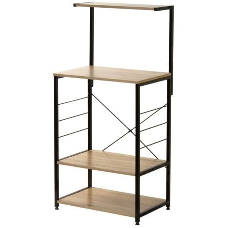 Scaffale da cucina a 4 livelli