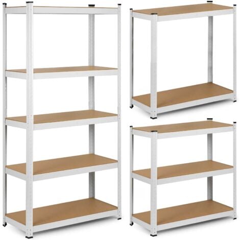 Scaffale da magazzino in metallo 180 x 90 x 40 Humberg 4847