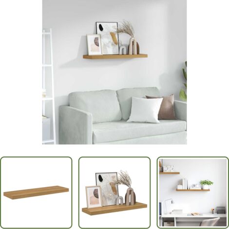 Scaffale da parete -  Scaffale da parete Marrone 90 x 23,5 x 4 cm Legno multistrato
