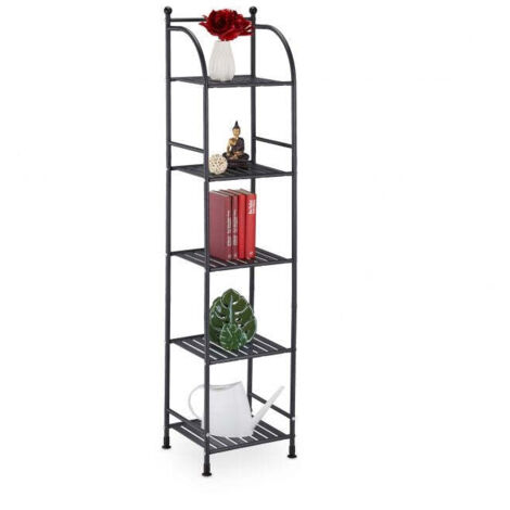Scaffale da terra stretto con 5 ripiani