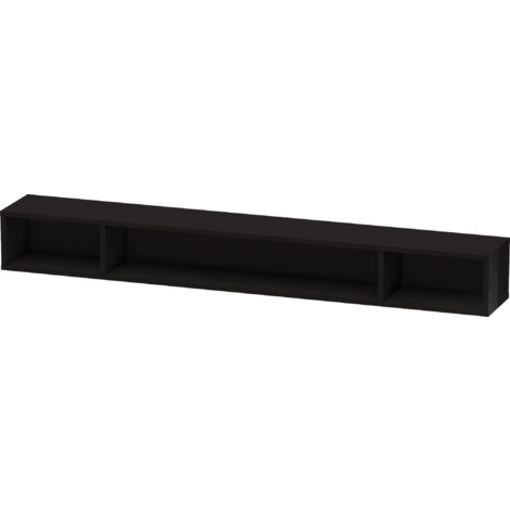 Scaffale Duravit L-CUBE 1000x140x120mm nero lucido