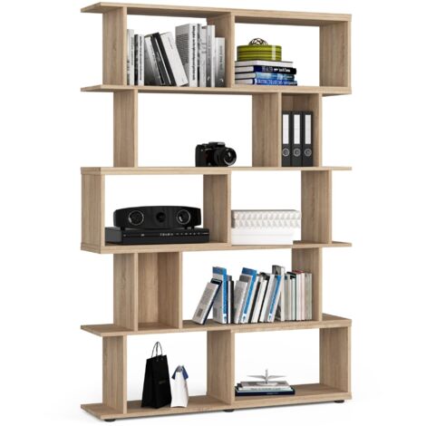 Scaffale FIX Sonoma Quercia 120 cm 120x28,4x177 cm