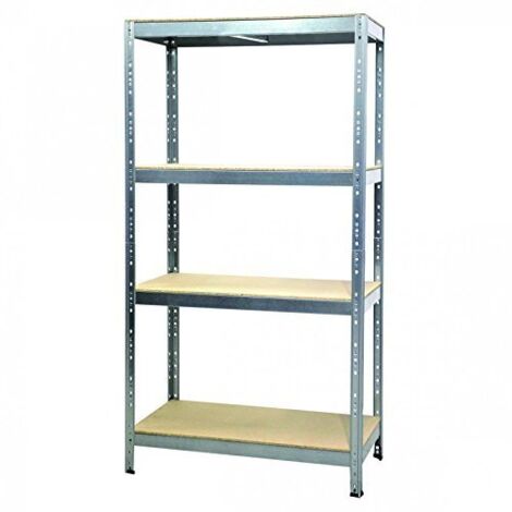 Scaffale Grima incastro grigio 176 x 90 x 40 cm