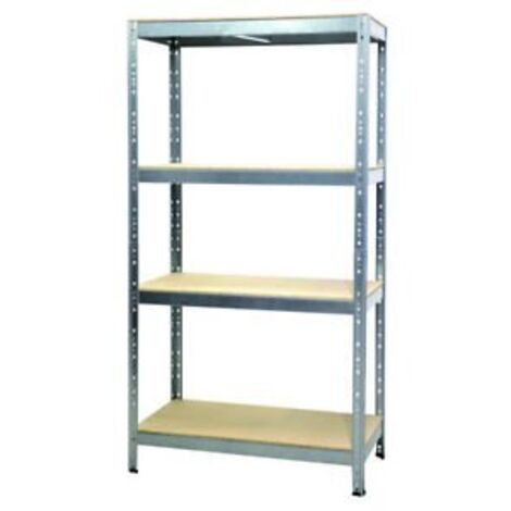 Scaffale Grima incastro grigio 180 x 120 x 50 cm